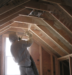 Simi Valley CA attic spray foam insulation